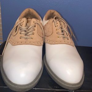 White and cream Dunlop dry